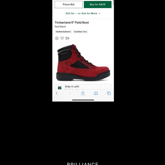 Timberland 6” field Boot Men’s - Picture 3 of 4